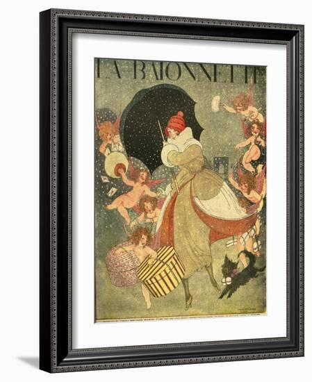 Christmas Shopping 1919-Gerda Wegener-Framed Photographic Print