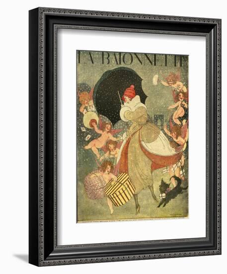 Christmas Shopping 1919-Gerda Wegener-Framed Photographic Print