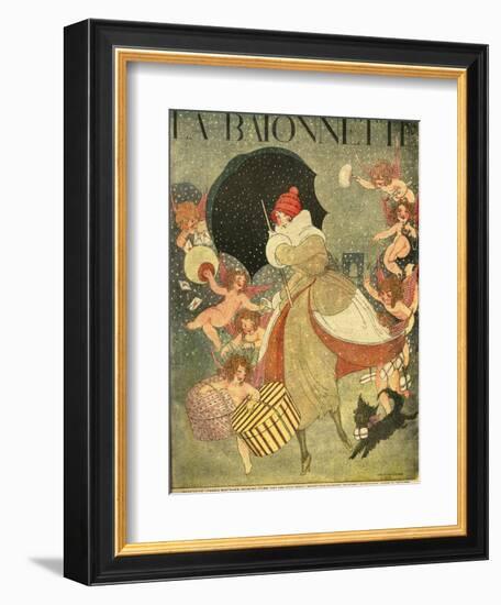 Christmas Shopping 1919-Gerda Wegener-Framed Photographic Print