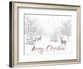 Christmas Silver 1-Jean Plout-Framed Giclee Print