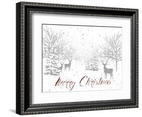 Christmas Silver 1-Jean Plout-Framed Giclee Print