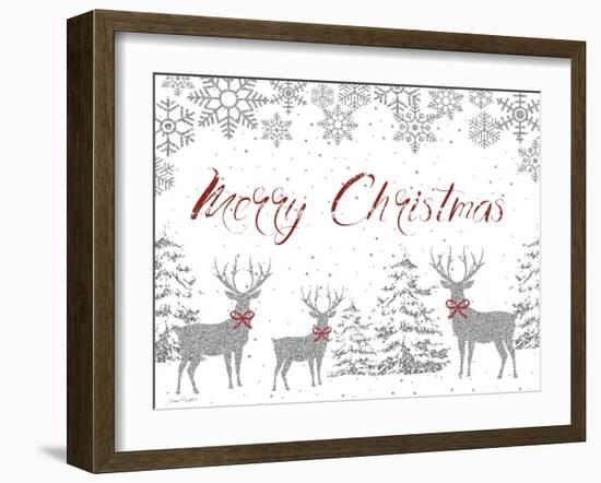 Christmas Silver 2-Jean Plout-Framed Giclee Print