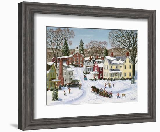 Christmas Sleigh-Bob Fair-Framed Giclee Print