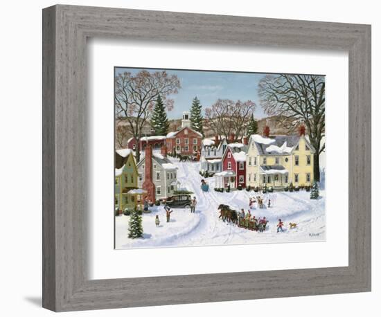 Christmas Sleigh-Bob Fair-Framed Giclee Print