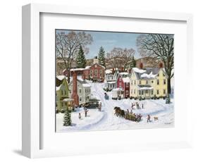 Christmas Sleigh-Bob Fair-Framed Giclee Print