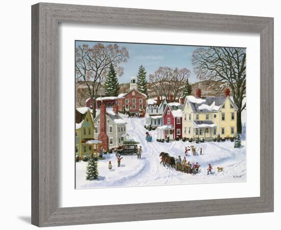 Christmas Sleigh-Bob Fair-Framed Giclee Print