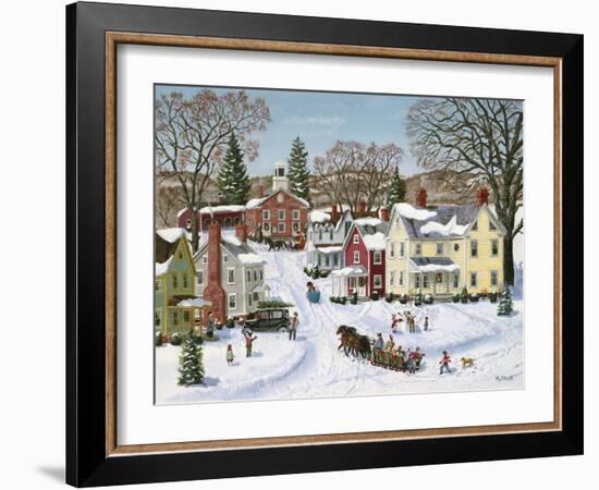 Christmas Sleigh-Bob Fair-Framed Giclee Print