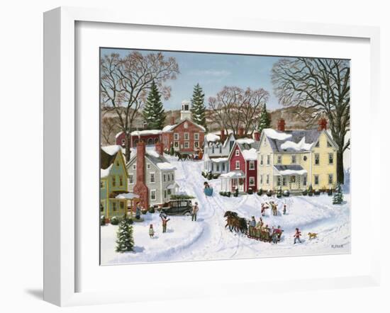 Christmas Sleigh-Bob Fair-Framed Giclee Print