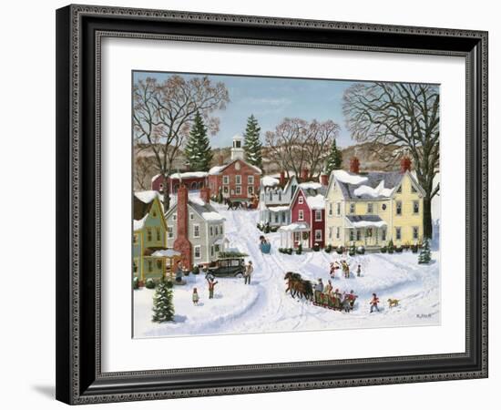 Christmas Sleigh-Bob Fair-Framed Giclee Print