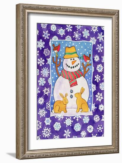 Christmas Snowflakes, 1995-Cathy Baxter-Framed Giclee Print