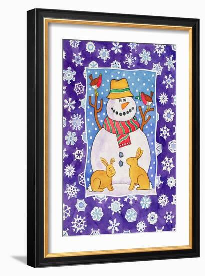 Christmas Snowflakes, 1995-Cathy Baxter-Framed Giclee Print