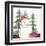 Christmas Snowman-Kim Allen-Framed Art Print