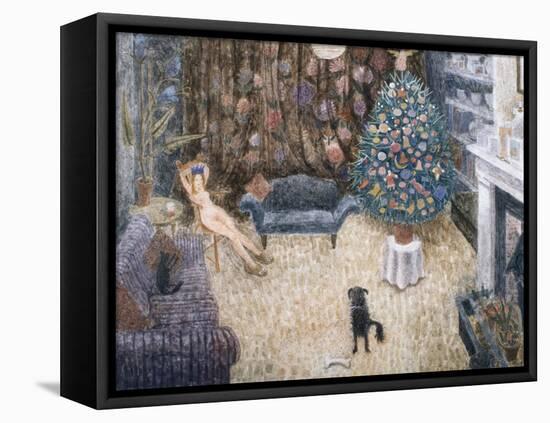 Christmas Spirit, 1993-Ian Bliss-Framed Premier Image Canvas