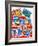 Christmas Stamps-Tony Todd-Framed Giclee Print