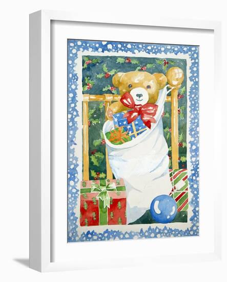 Christmas Stocking, 2011-Jennifer Abbott-Framed Giclee Print