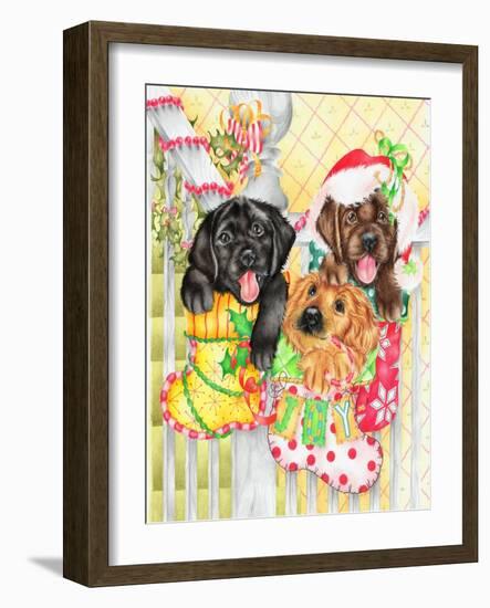 Christmas Stocking Fillers-Karen Middleton-Framed Giclee Print