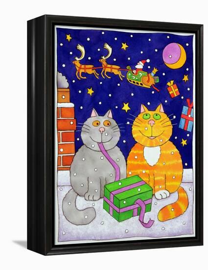 Christmas Surprise-Cathy Baxter-Framed Premier Image Canvas