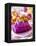 Christmas Table Setting in Violet and Gold-Alexander Van Berge-Framed Premier Image Canvas