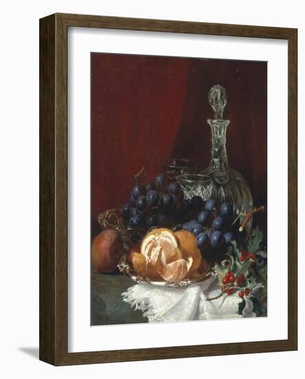 Christmas Table-Eloise Harriet Stannard-Framed Giclee Print