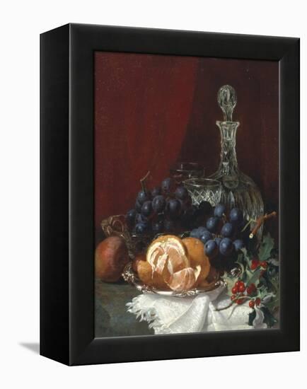 Christmas Table-Eloise Harriet Stannard-Framed Premier Image Canvas