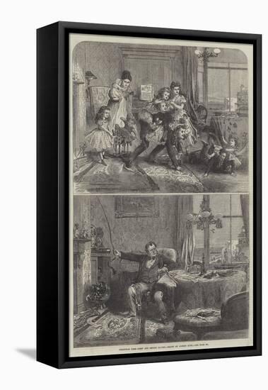 Christmas Time, First and Second Floors-Alfred William Hunt-Framed Premier Image Canvas