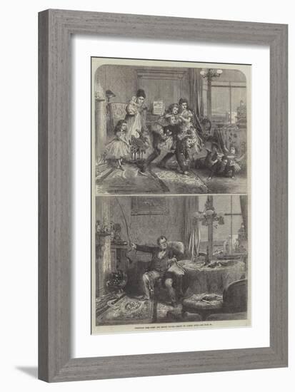 Christmas Time, First and Second Floors-Alfred William Hunt-Framed Giclee Print