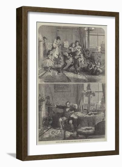 Christmas Time, First and Second Floors-Alfred William Hunt-Framed Giclee Print