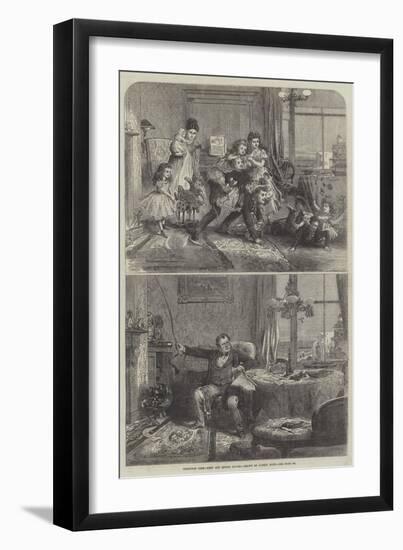 Christmas Time, First and Second Floors-Alfred William Hunt-Framed Giclee Print