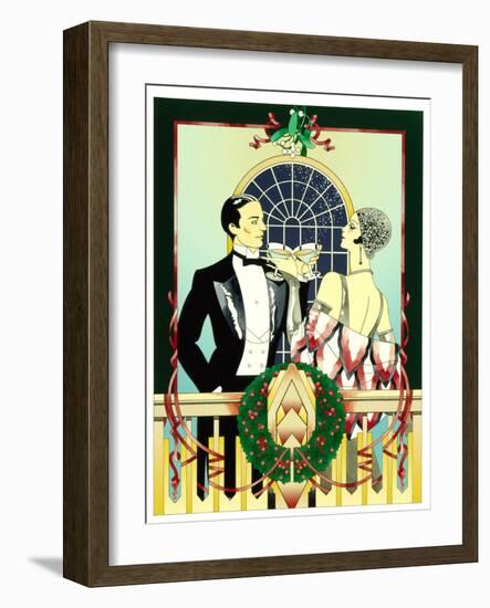 Christmas Toast-David Chestnutt-Framed Giclee Print