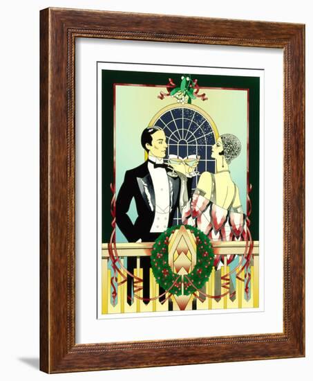 Christmas Toast-David Chestnutt-Framed Giclee Print