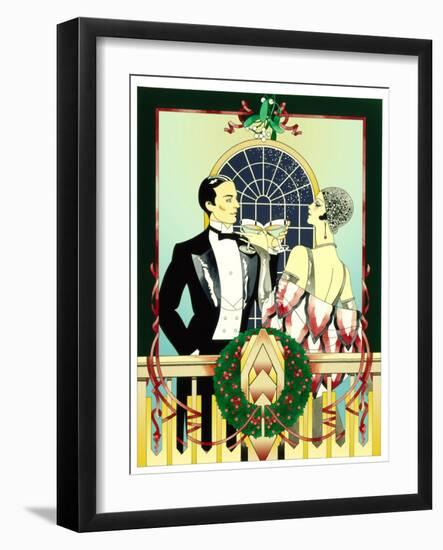 Christmas Toast-David Chestnutt-Framed Giclee Print