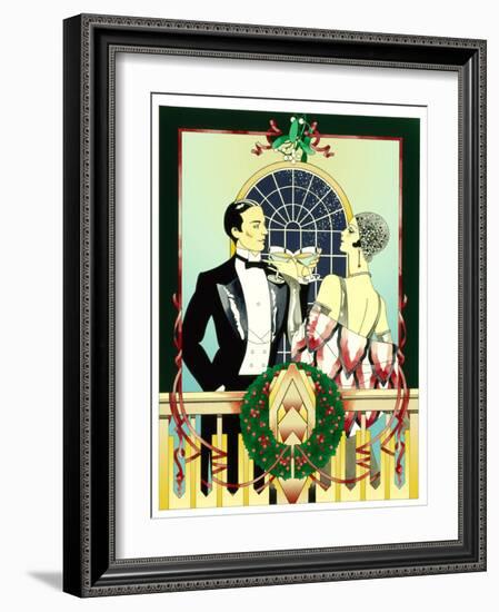 Christmas Toast-David Chestnutt-Framed Giclee Print