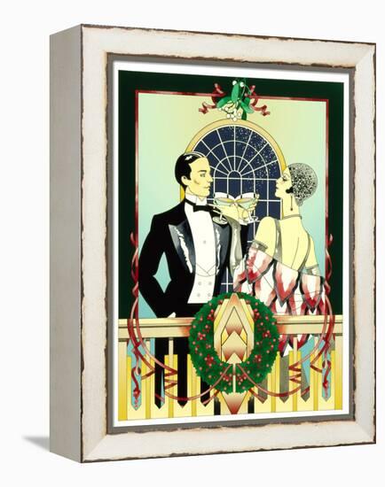 Christmas Toast-David Chestnutt-Framed Premier Image Canvas