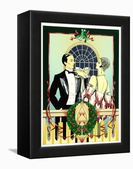 Christmas Toast-David Chestnutt-Framed Premier Image Canvas