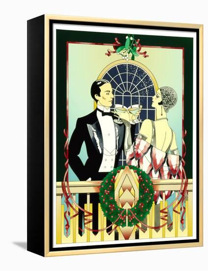 Christmas Toast-David Chestnutt-Framed Premier Image Canvas