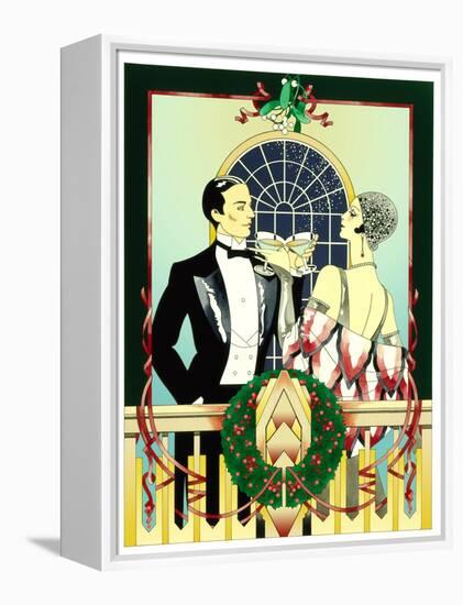 Christmas Toast-David Chestnutt-Framed Premier Image Canvas