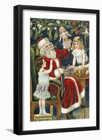 Christmas Toys-null-Framed Giclee Print