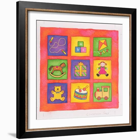 Christmas Toys-Cathy Baxter-Framed Giclee Print