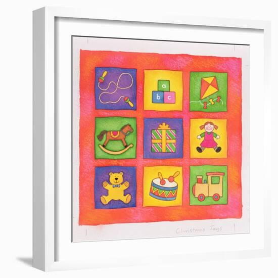 Christmas Toys-Cathy Baxter-Framed Giclee Print