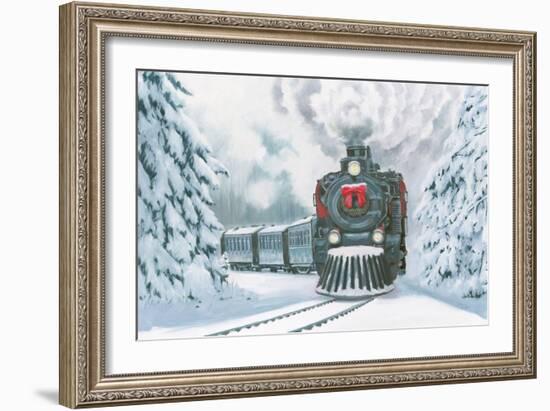 Christmas Train-Wellington Studio-Framed Art Print