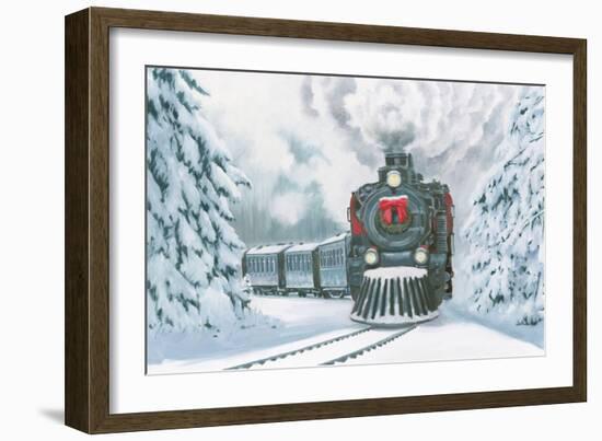 Christmas Train-Wellington Studio-Framed Art Print