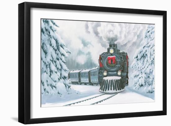 Christmas Train-Wellington Studio-Framed Art Print