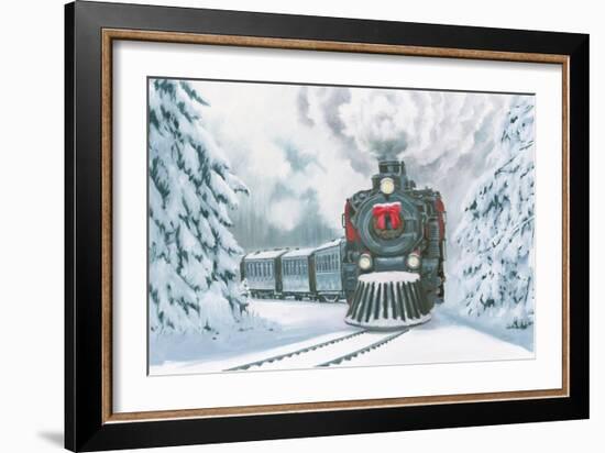 Christmas Train-Wellington Studio-Framed Art Print