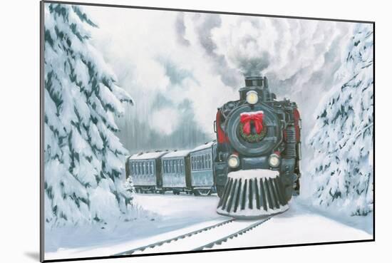 Christmas Train-Wellington Studio-Mounted Art Print