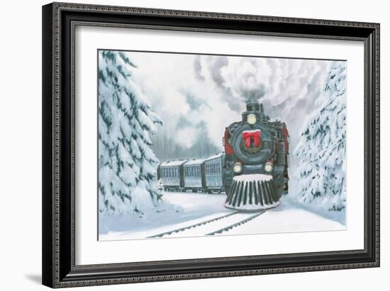 Christmas Train-Wellington Studio-Framed Art Print