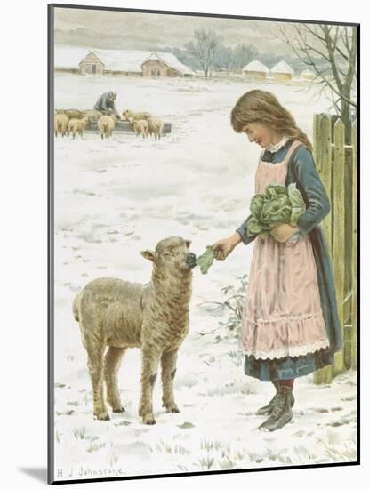 Christmas Treat-Henry Johnstone-Mounted Giclee Print