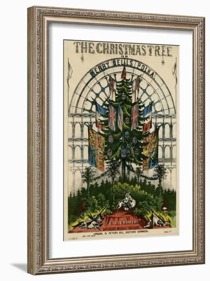 Christmas Tree 1851-null-Framed Art Print