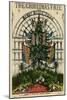 Christmas Tree 1851-null-Mounted Art Print