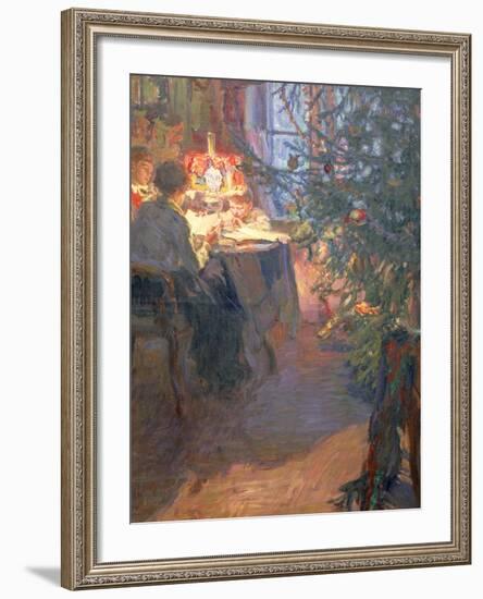 Christmas Tree, 1921-Alexander Viktorovich Moravov-Framed Premium Giclee Print