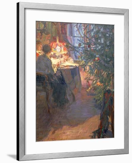 Christmas Tree, 1921-Alexander Viktorovich Moravov-Framed Premium Giclee Print